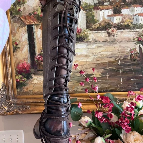 Freebird by Steven COAL boots Over the Knee Boots - Picture 3 of 5